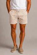 THE AZURE STRIPE SHORTS