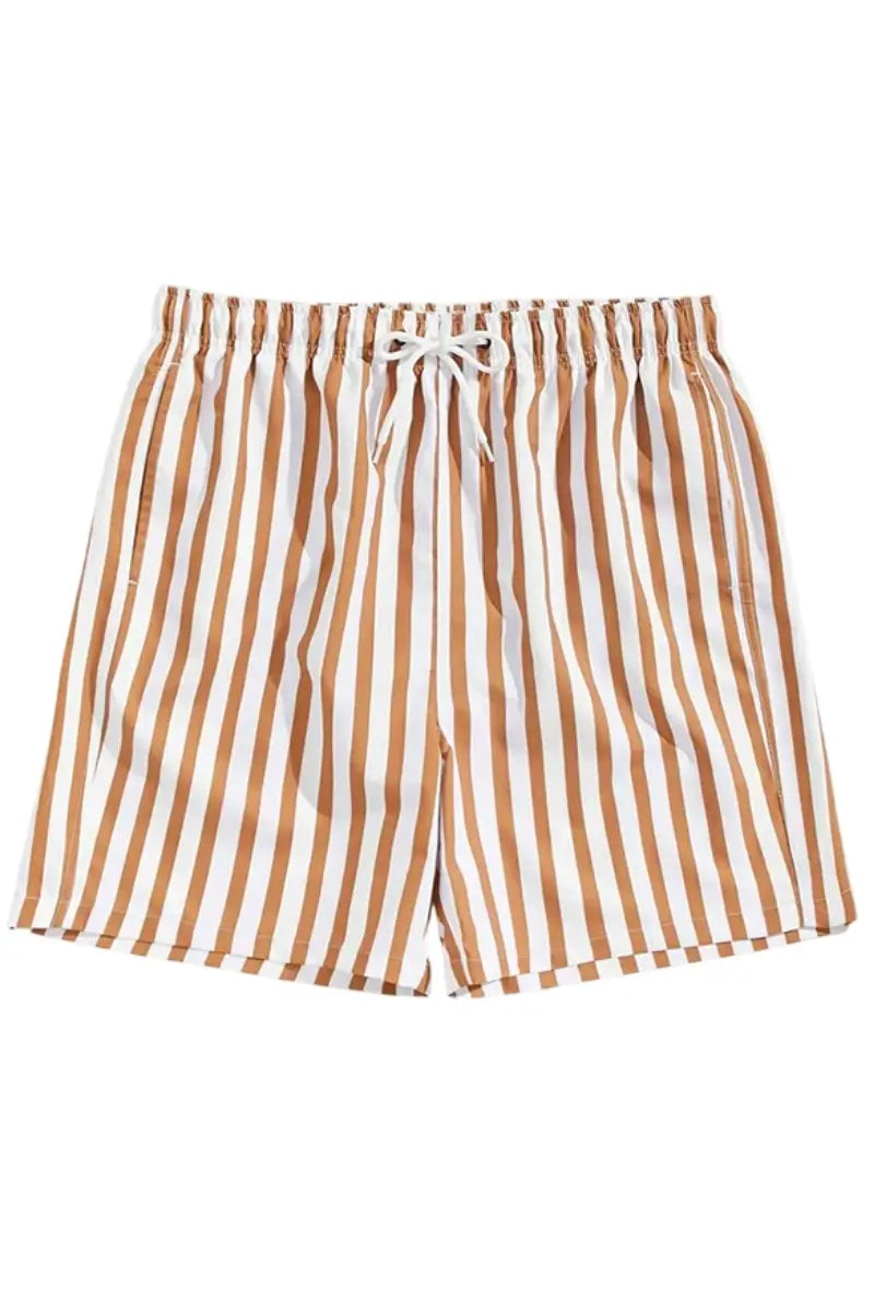 THE AZURE STRIPE SHORTS