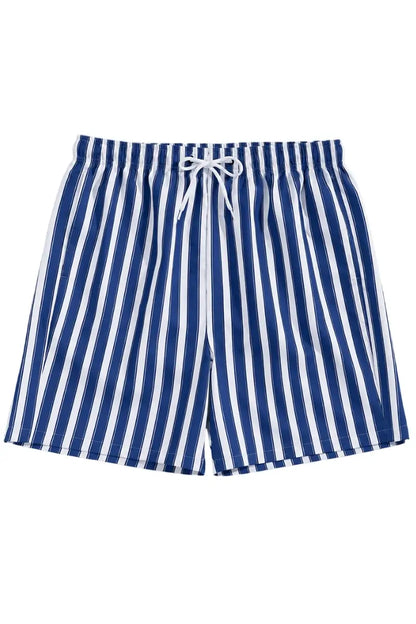 THE AZURE STRIPE SHORTS