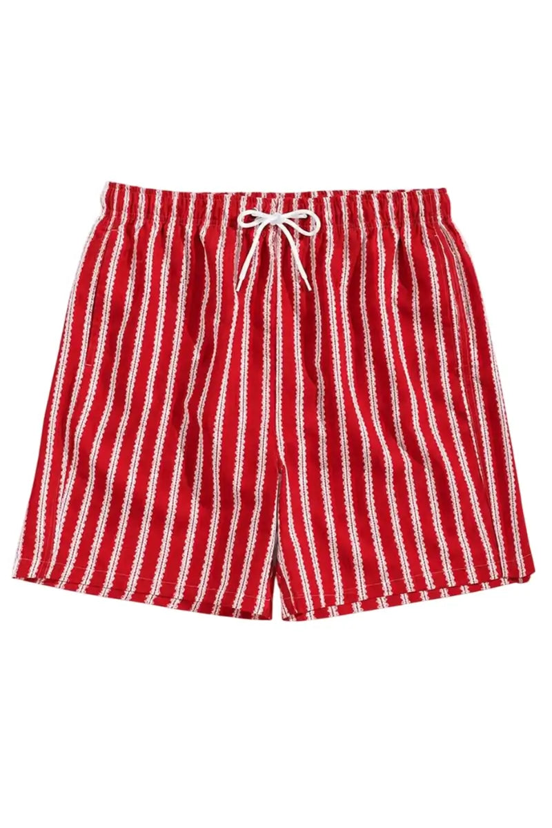 THE AZURE STRIPE SHORTS
