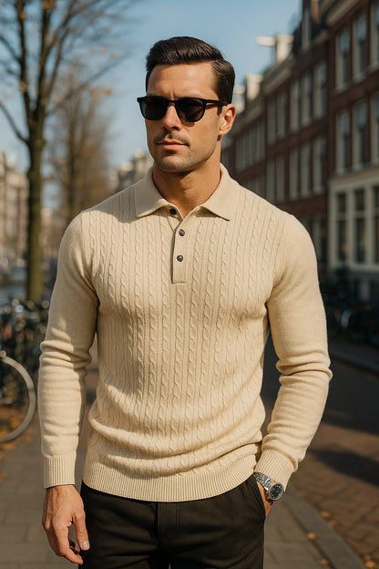 THE BRISTOL LONGSLEEVE POLO