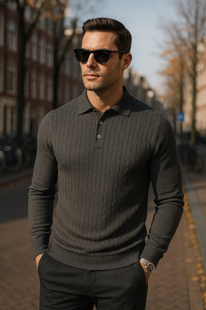 THE BRISTOL LONGSLEEVE POLO