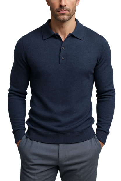 THE CHESTER LONGSLEEVE POLO