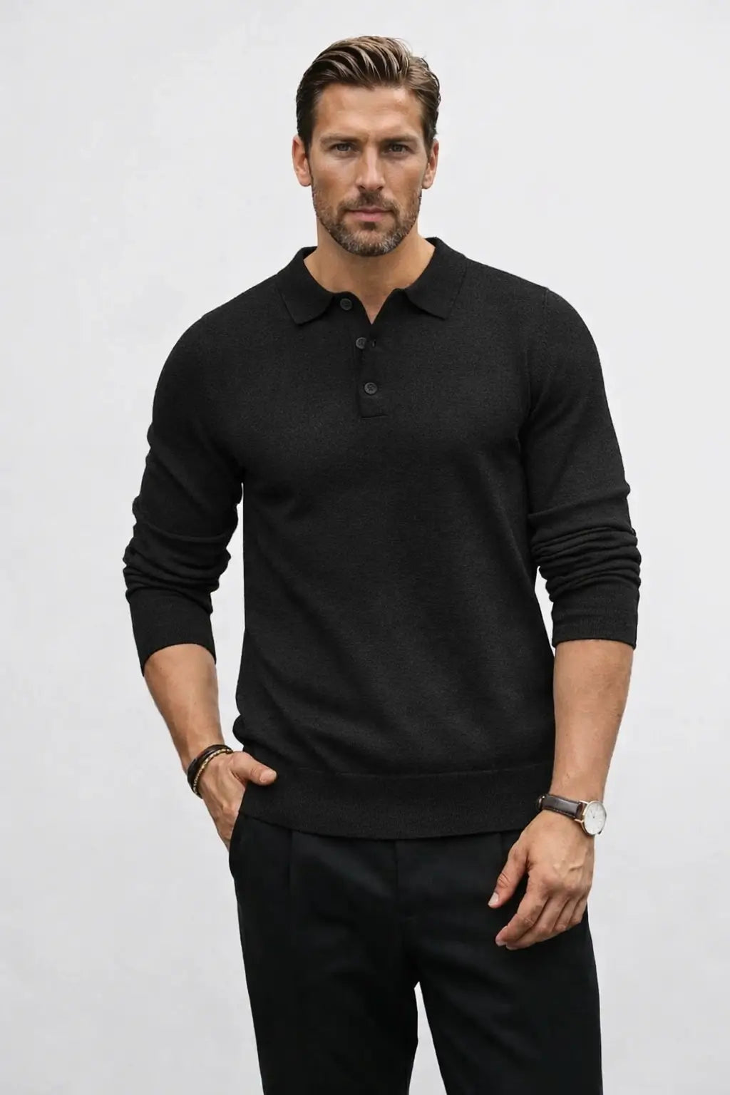 THE CHESTER LONGSLEEVE POLO