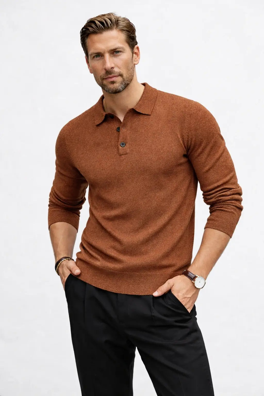 THE CHESTER LONGSLEEVE POLO