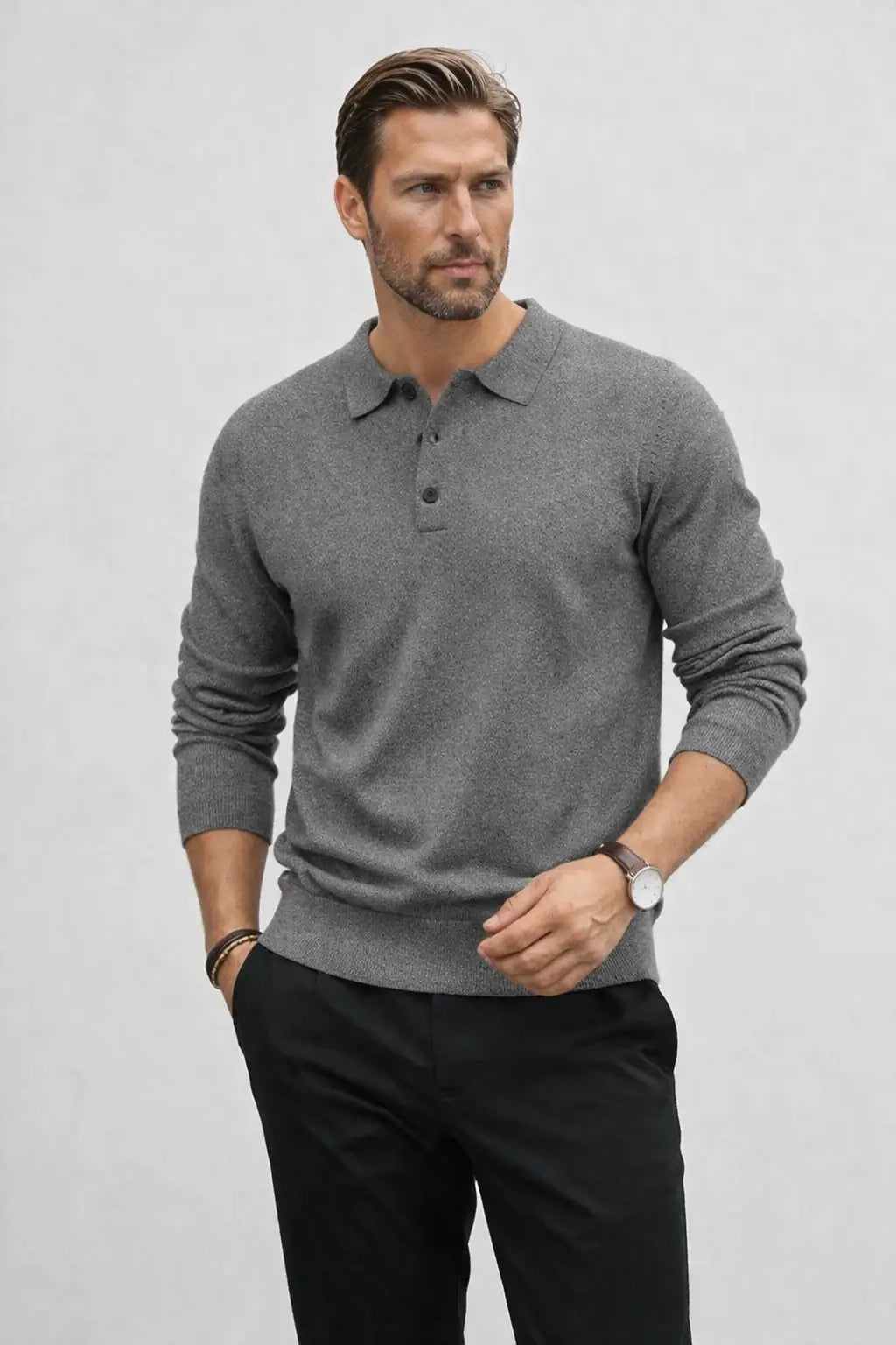 THE CHESTER LONGSLEEVE POLO