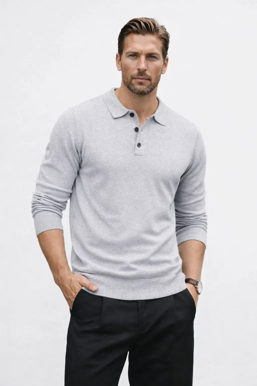 THE CHESTER LONGSLEEVE POLO