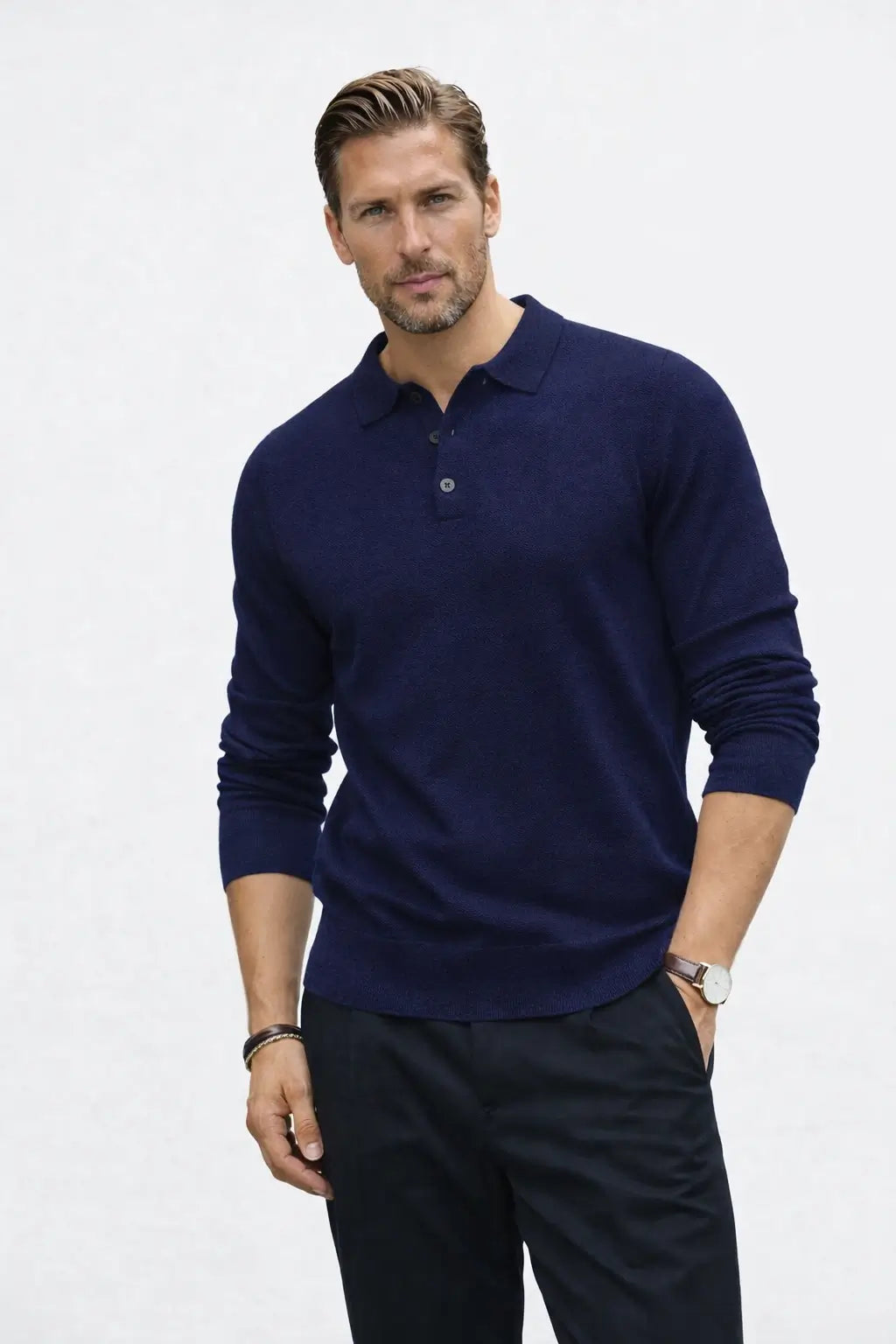 THE CHESTER LONGSLEEVE POLO