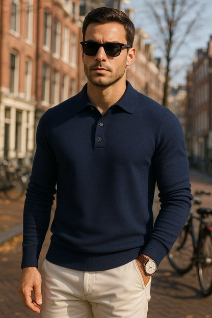 THE CHESTER LONGSLEEVE POLO