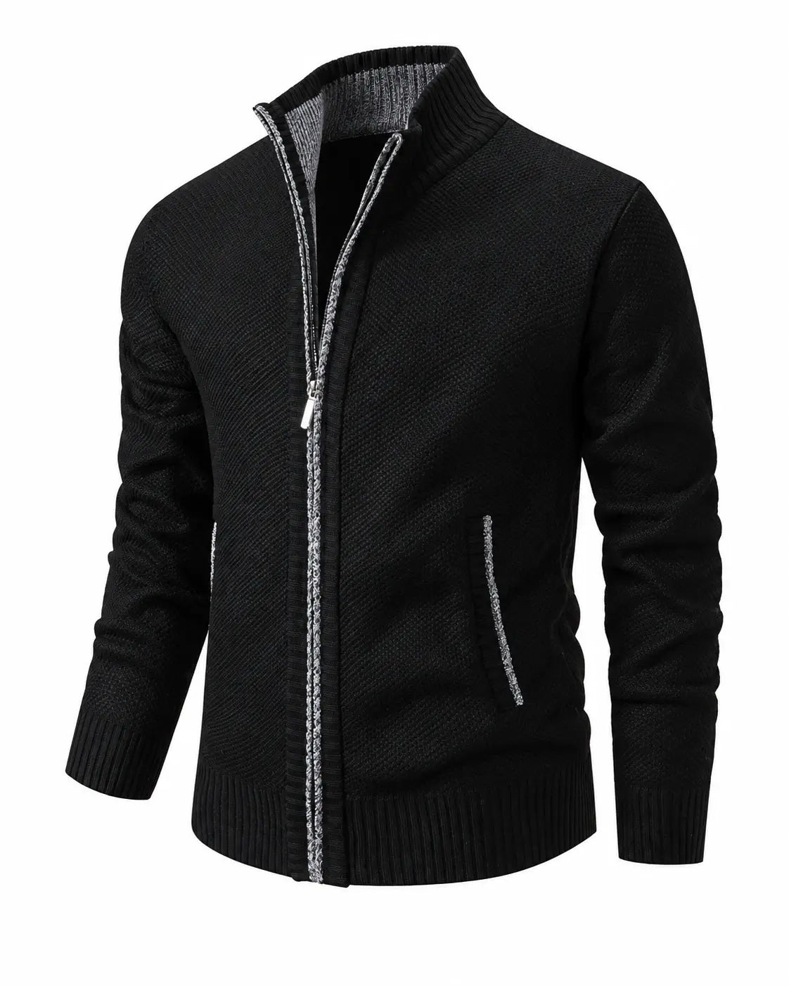 THE DAVOS KNIT ZIP