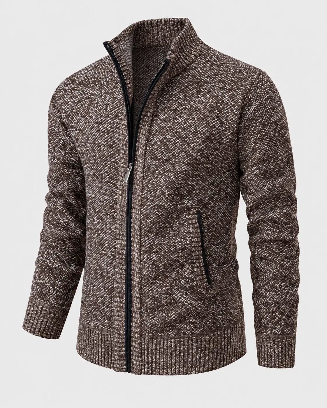 THE DAVOS KNIT ZIP