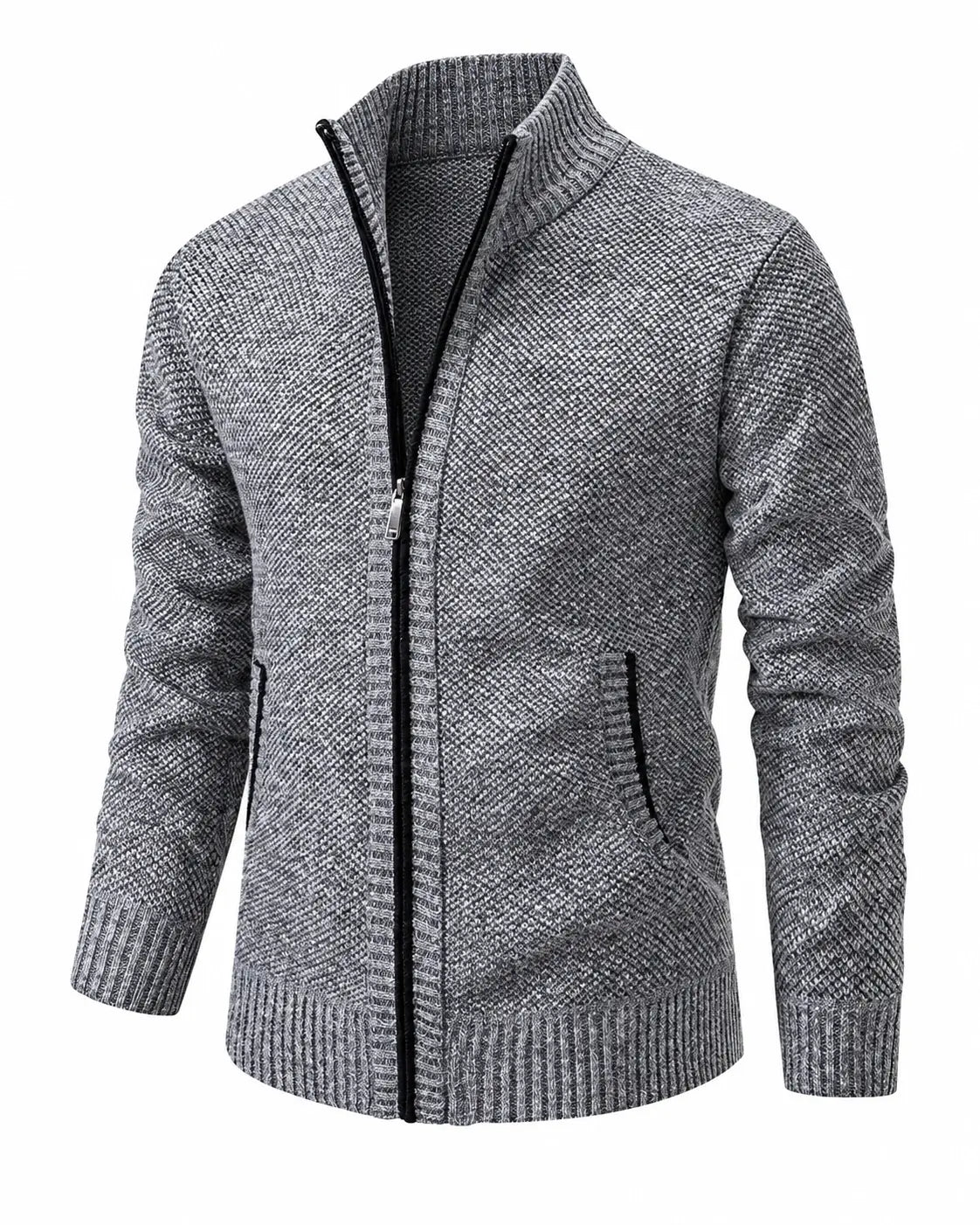 THE DAVOS KNIT ZIP