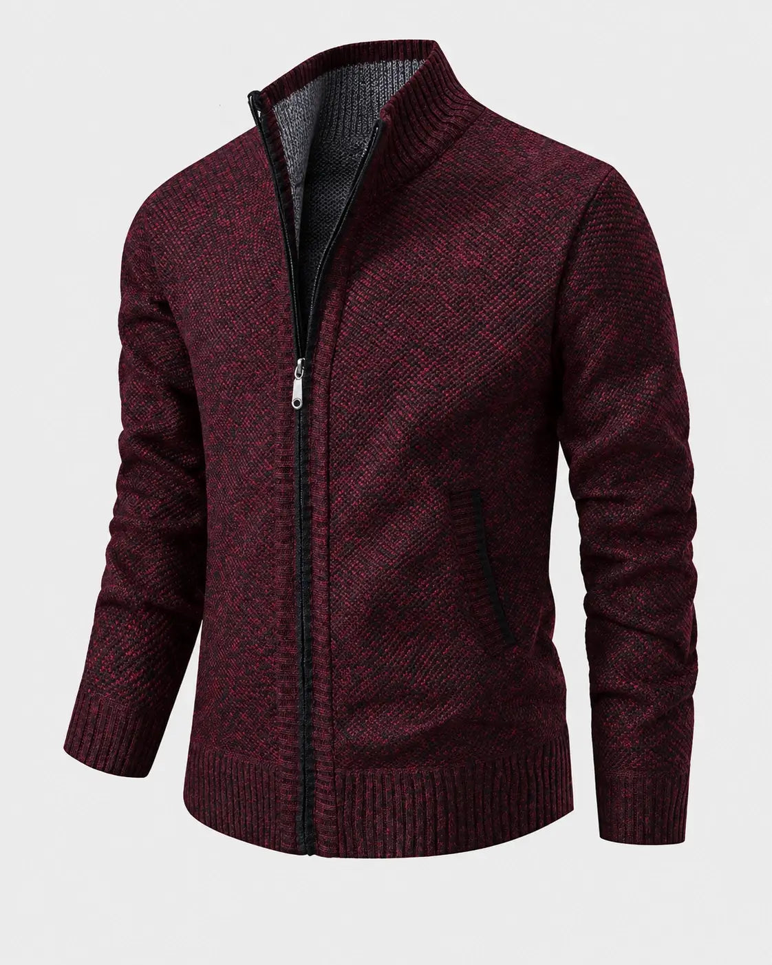 THE DAVOS KNIT ZIP