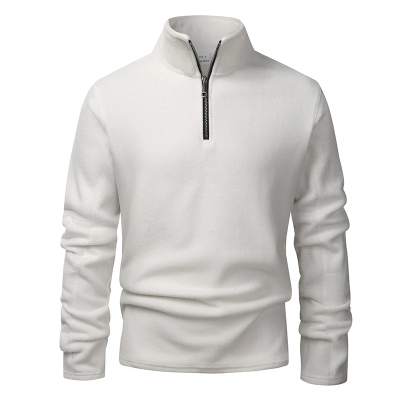 THE VERBIER FLEECE QUARTER ZIP