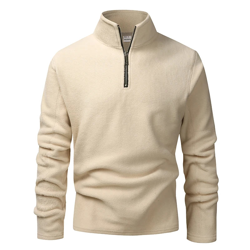 THE VERBIER FLEECE QUARTER ZIP