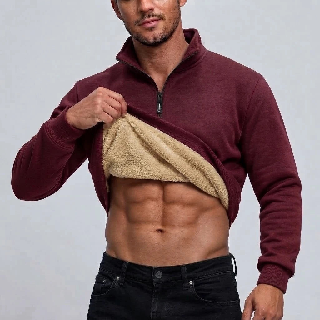 THE WHISTLER FLEECE QUARTER ZIP