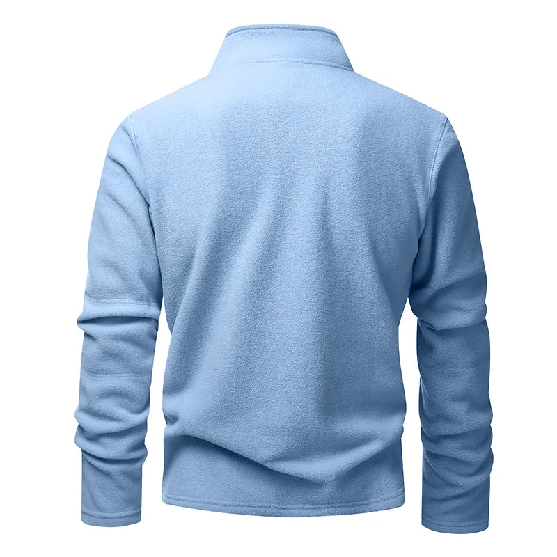 THE VERBIER FLEECE QUARTER ZIP