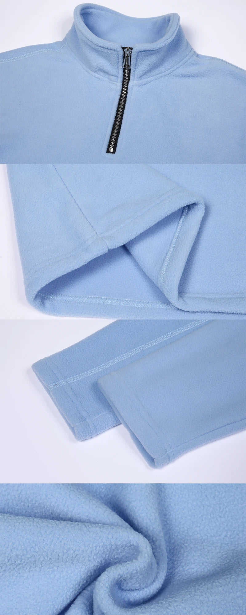 THE VERBIER FLEECE QUARTER ZIP