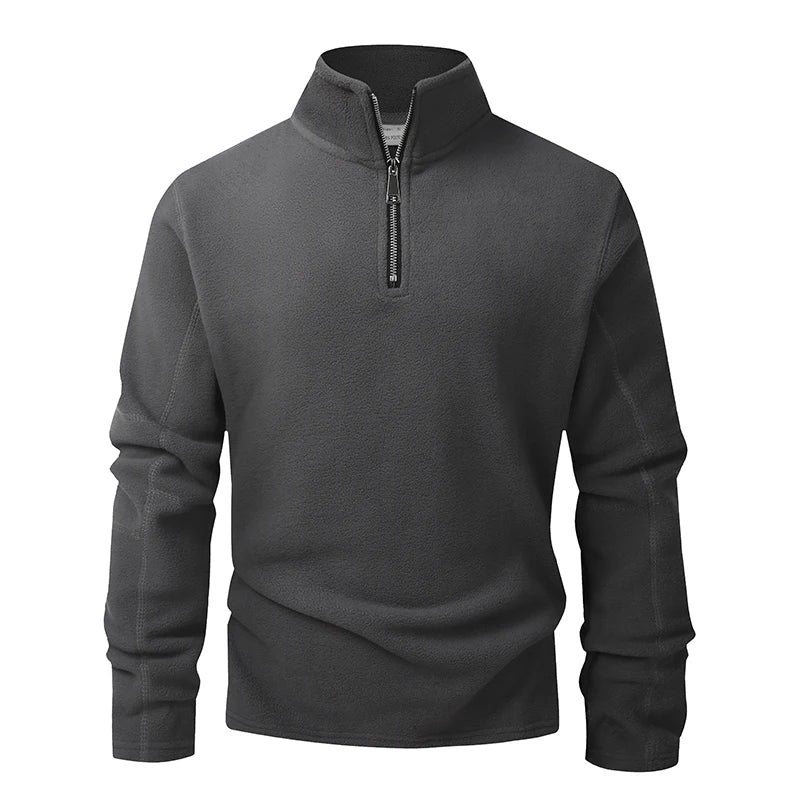 THE VERBIER FLEECE QUARTER ZIP