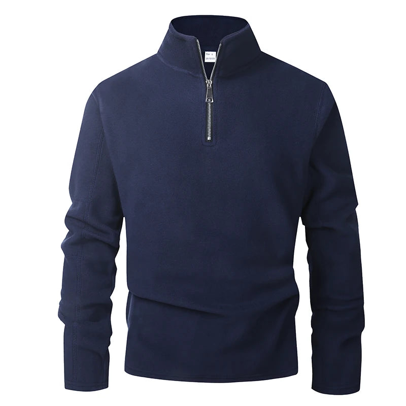 THE VERBIER FLEECE QUARTER ZIP