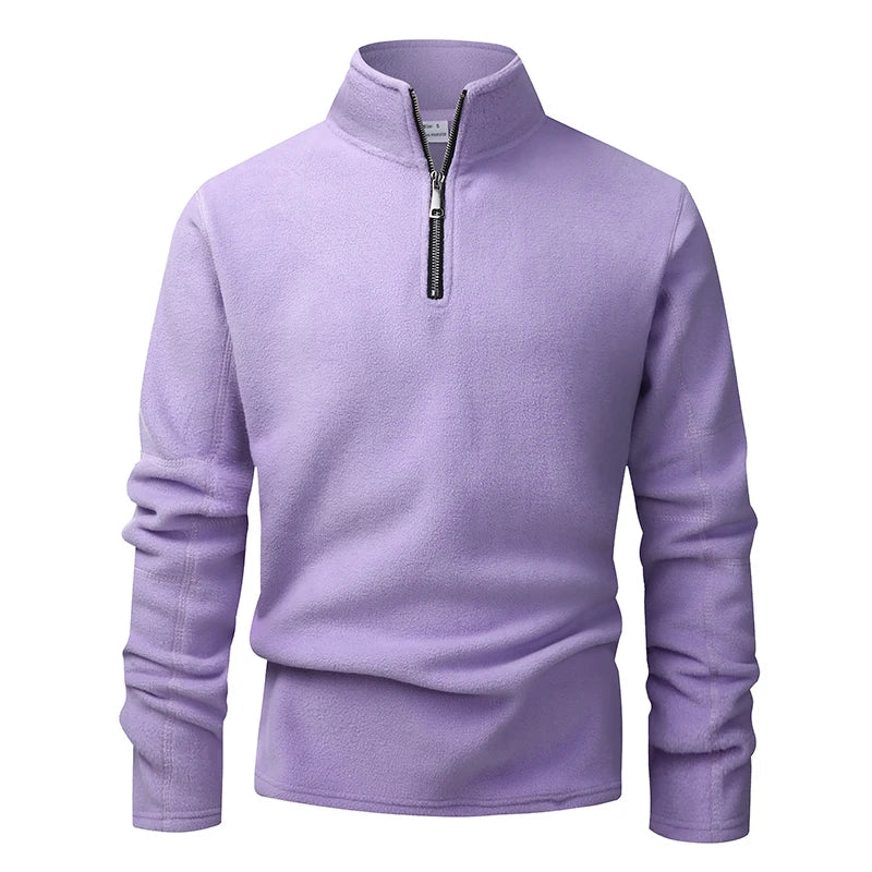 THE VERBIER FLEECE QUARTER ZIP