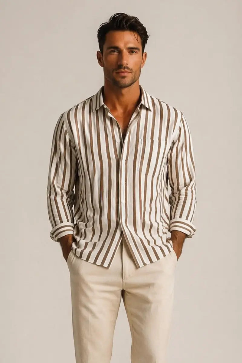 THE SORELLO STRIPE SHIRT