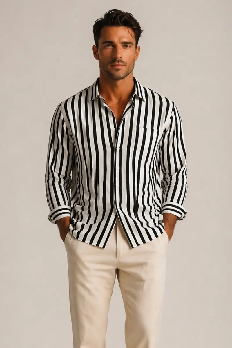 THE SORELLO STRIPE SHIRT