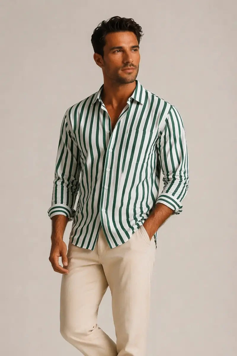 THE SORELLO STRIPE SHIRT