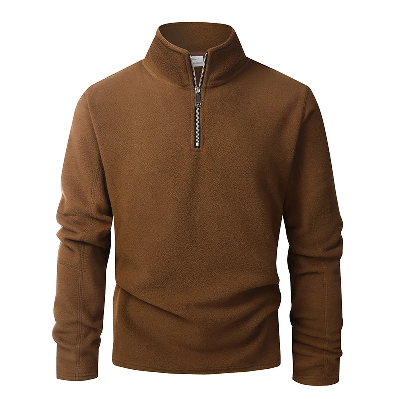 THE VERBIER FLEECE QUARTER ZIP