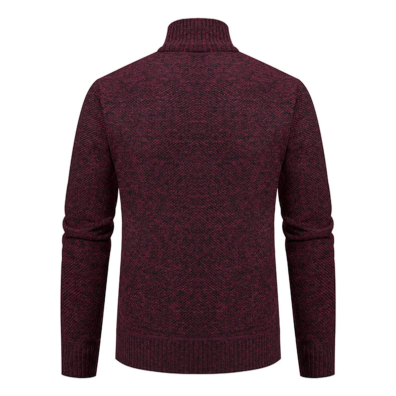 THE DAVOS KNIT ZIP