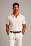 THE ATLAS OPEN-COLLAR POLO