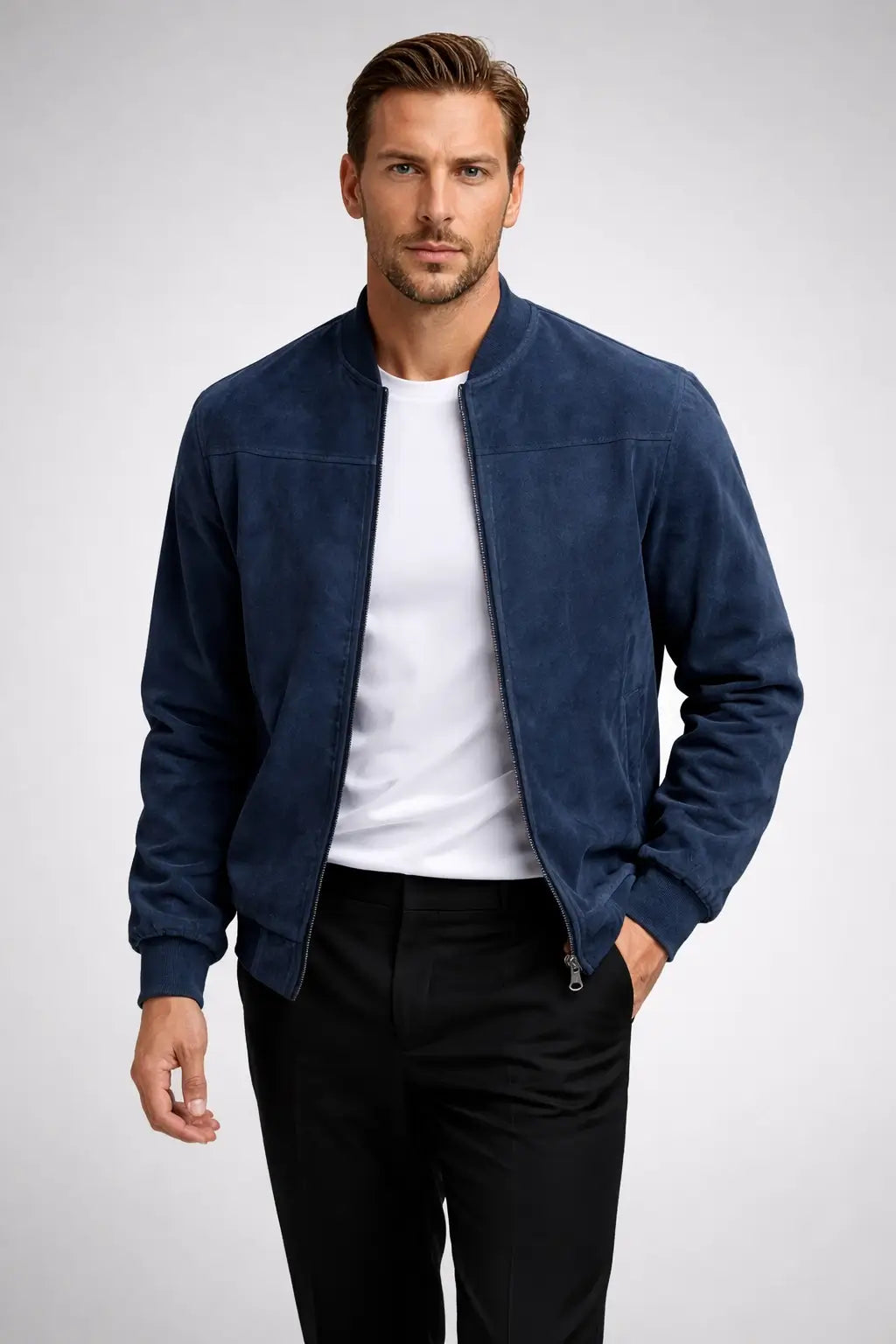 THE AURLION SUEDE JACKET