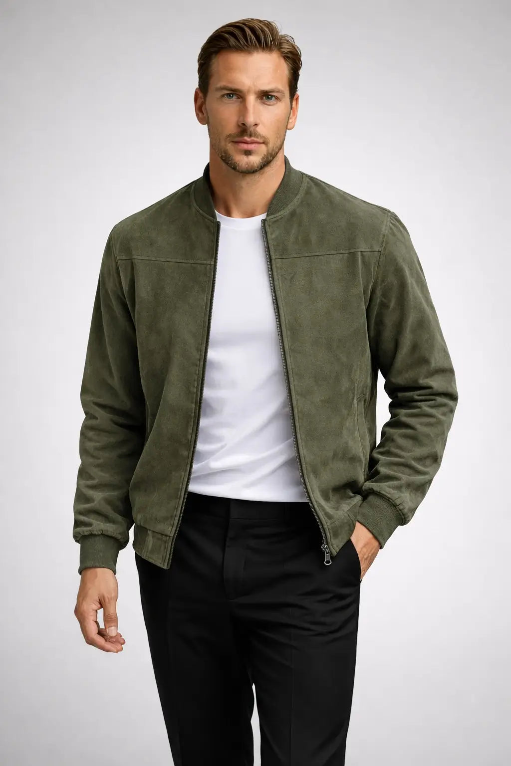 THE AURLION SUEDE JACKET