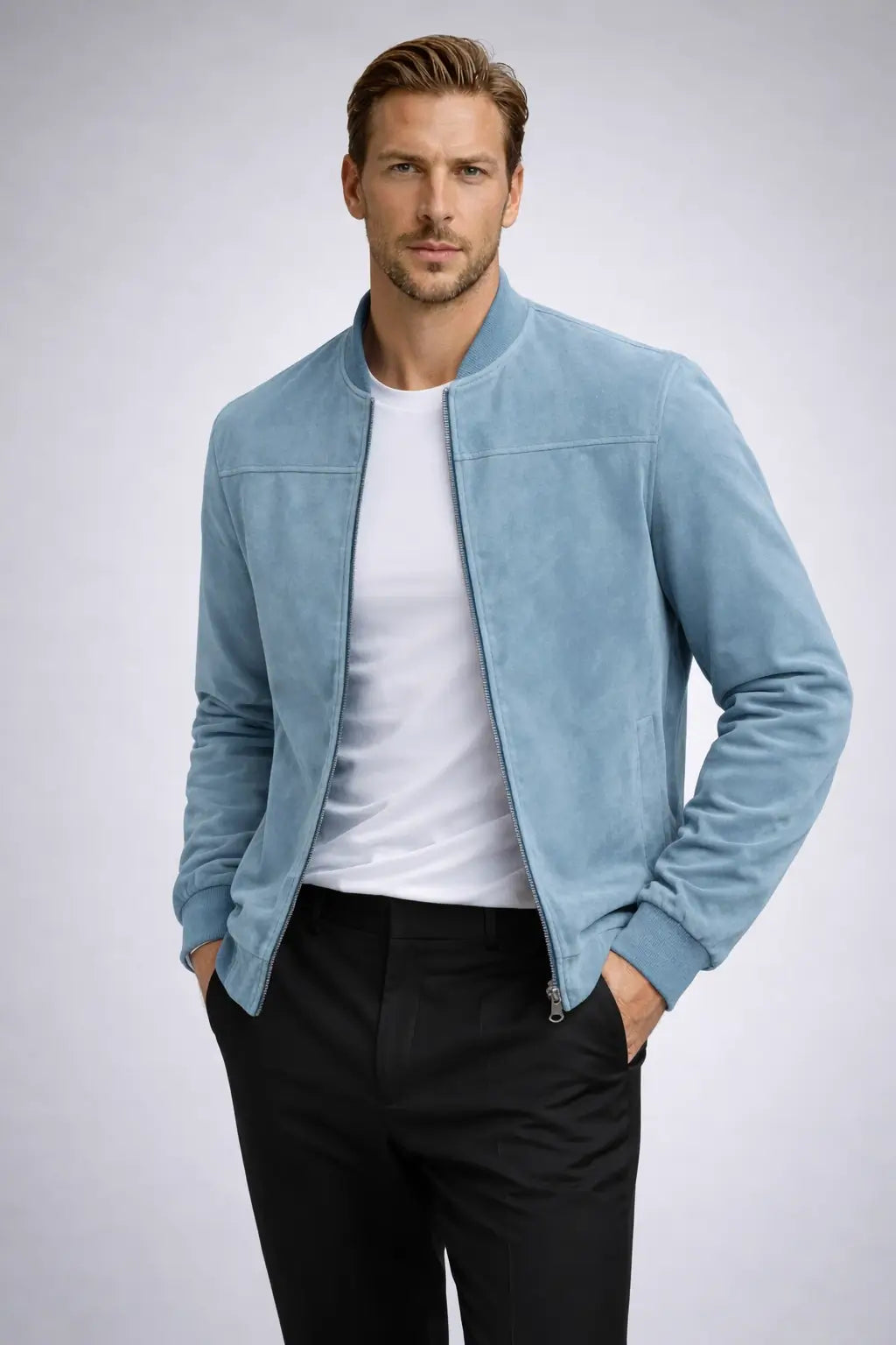 THE AURLION SUEDE JACKET