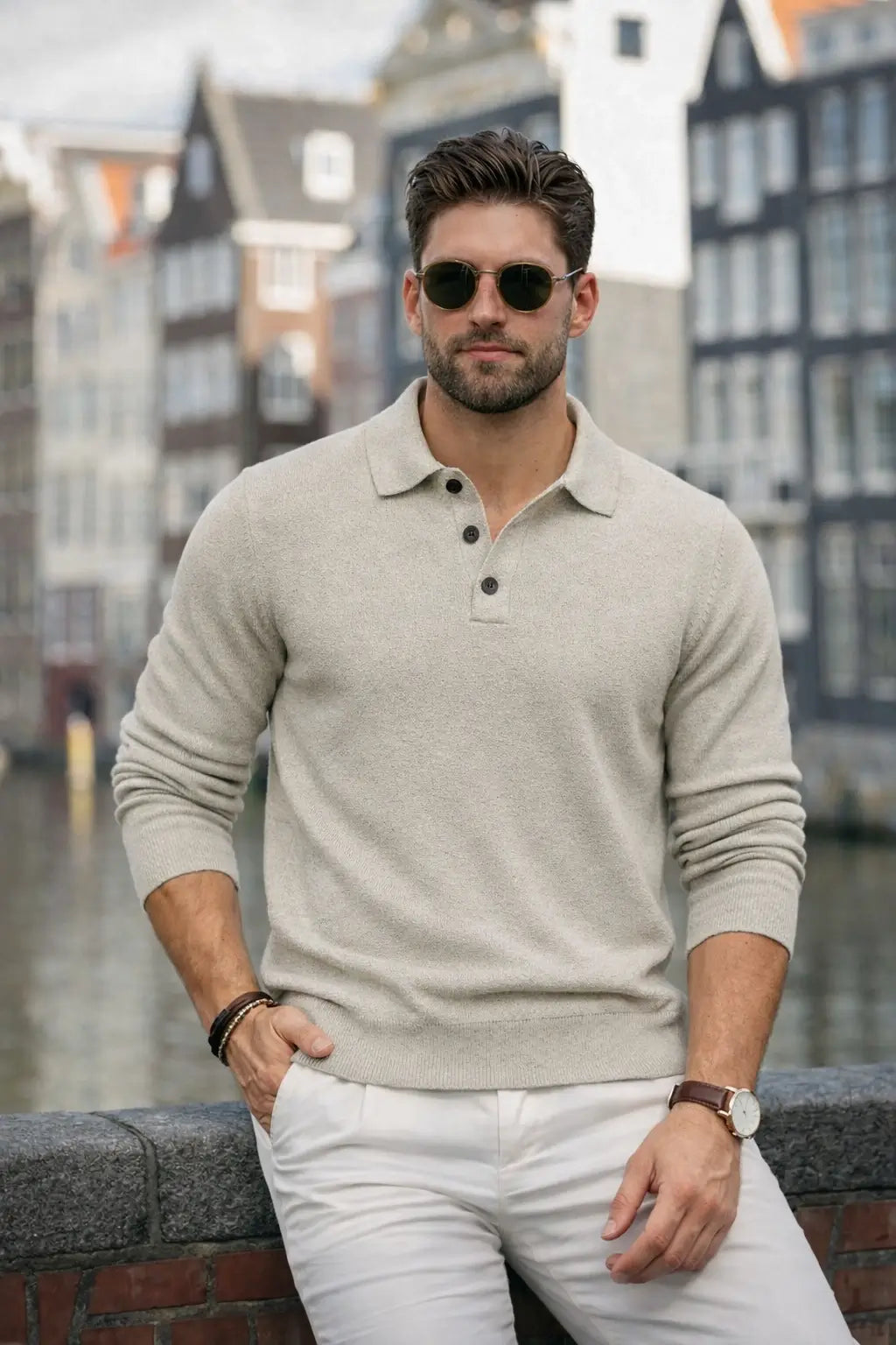 THE CHESTER LONGSLEEVE POLO