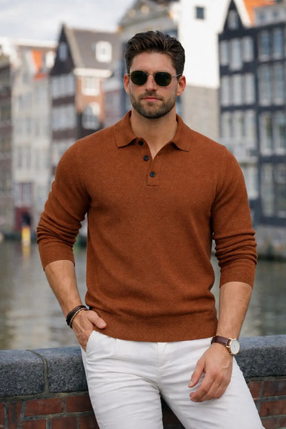 THE CHESTER LONGSLEEVE POLO