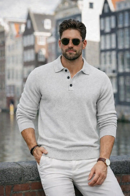 THE CHESTER LONGSLEEVE POLO