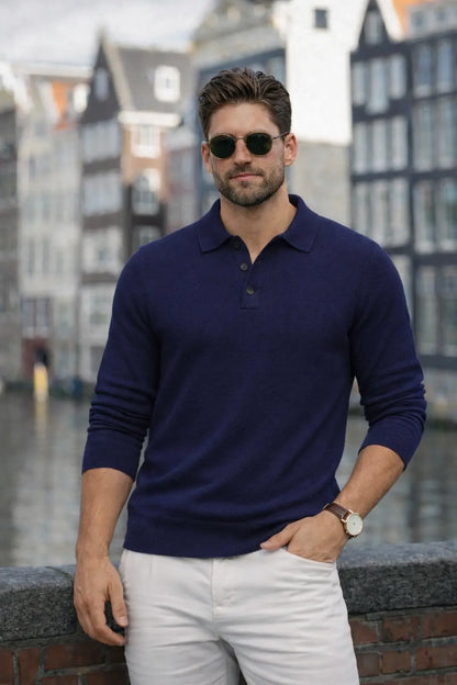 THE CHESTER LONGSLEEVE POLO