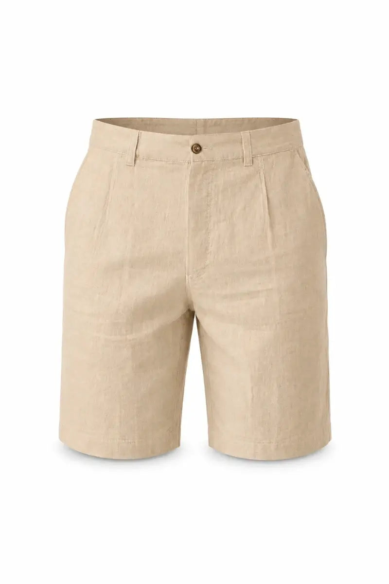 THE HAMPTON LINEN SHORTS