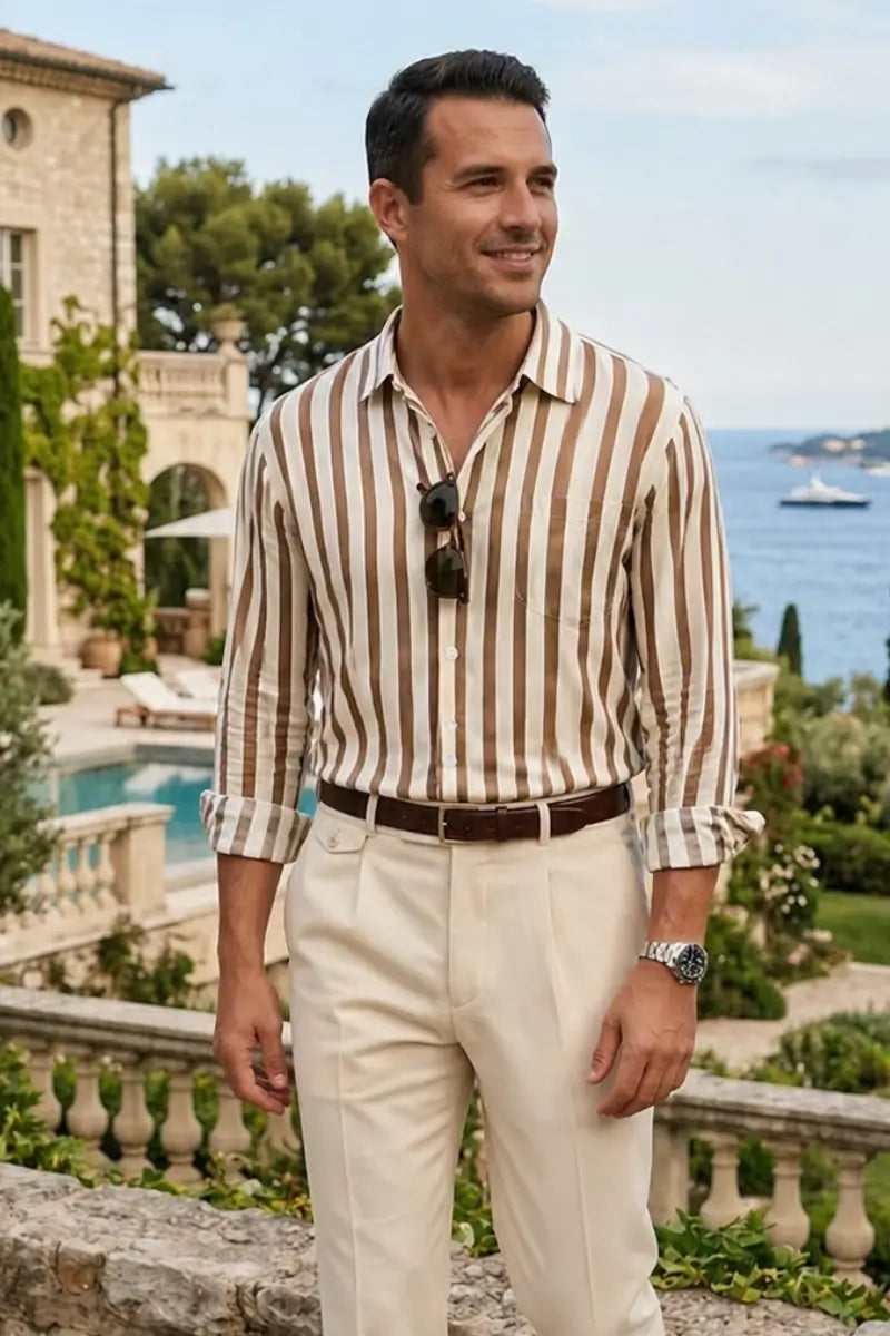 THE SORELLO STRIPE SHIRT