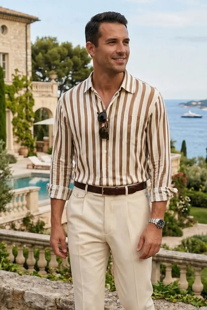 THE SORELLO STRIPE SHIRT