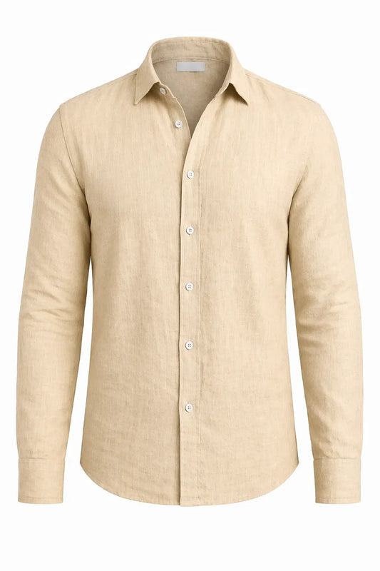 THE THERON LINEN SHIRT