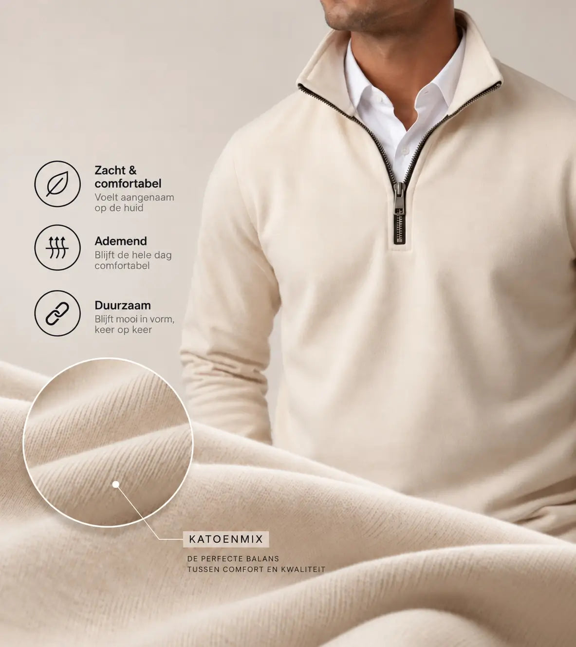 THE ZERMATT QUARTER ZIP