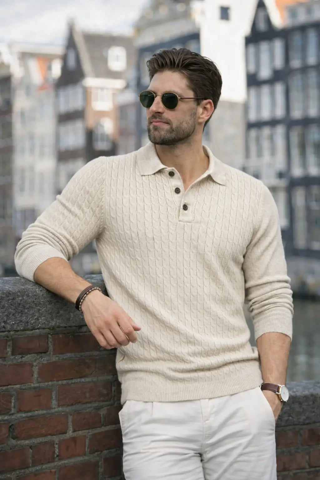 THE BRISTOL LONGSLEEVE POLO