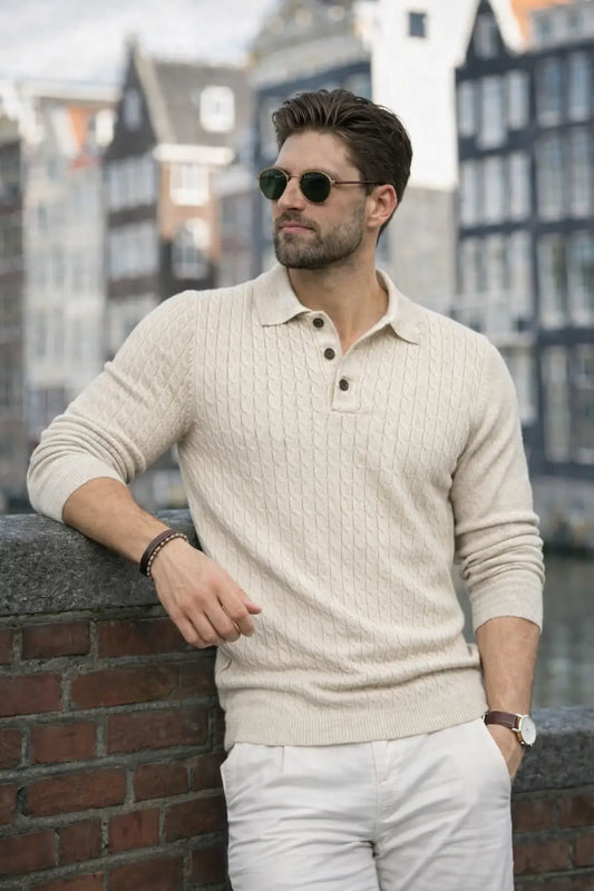 THE BRISTOL LONGSLEEVE POLO