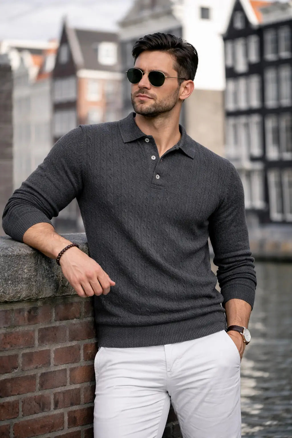 THE BRISTOL LONGSLEEVE POLO
