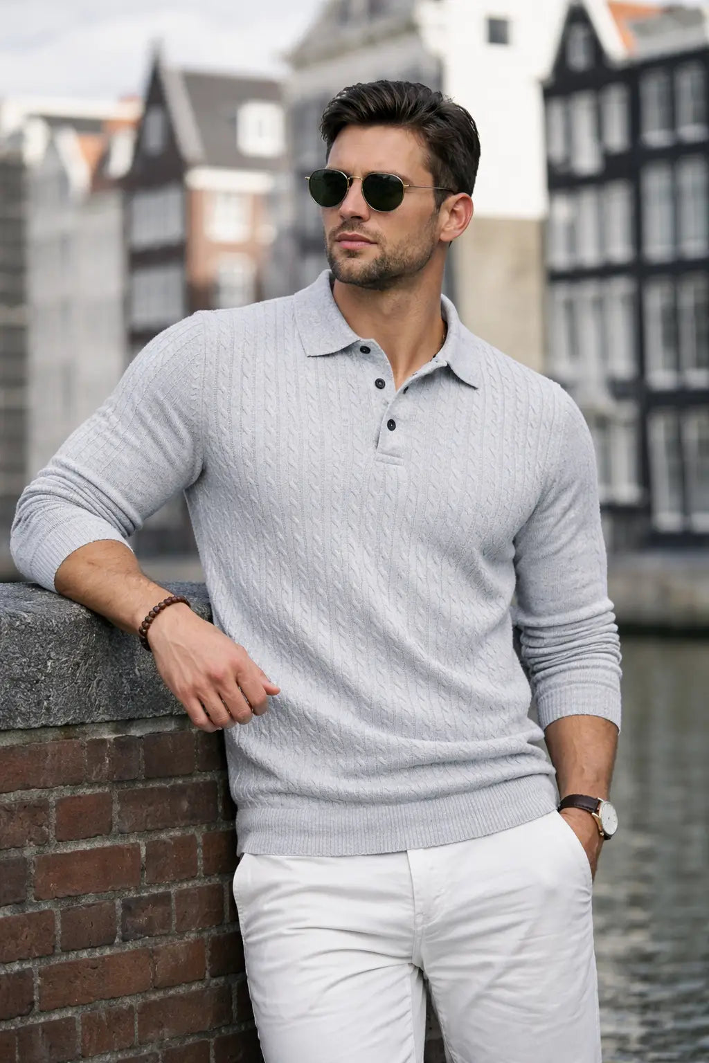THE BRISTOL LONGSLEEVE POLO