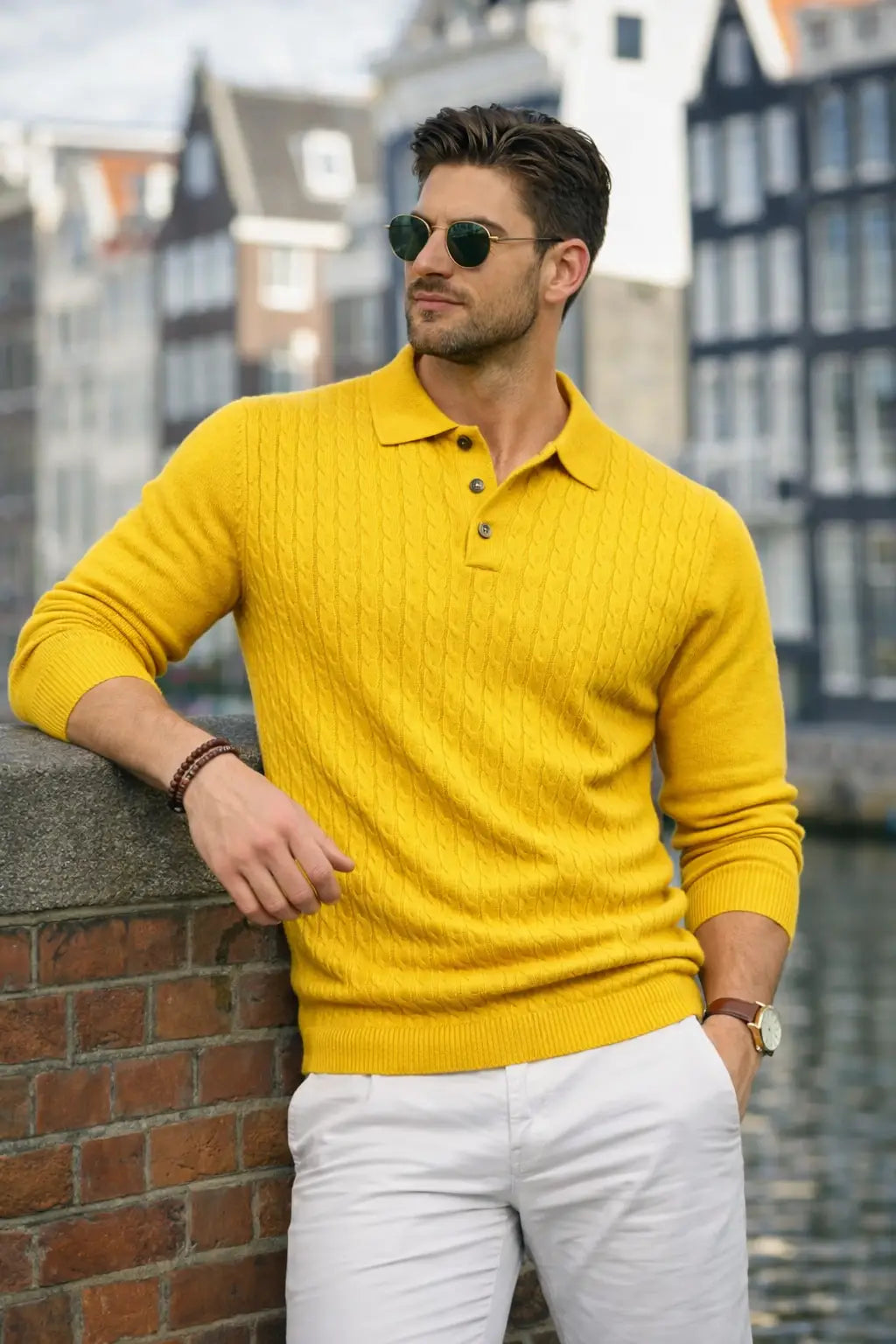 THE BRISTOL LONGSLEEVE POLO